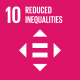 Sustainable Development icon: reduced inequality