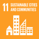 Sustainable Development icon: sustainable cities and communities Sustainable Development icon: sustainable cities and communities