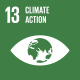 Sustainable Development icon: climate action