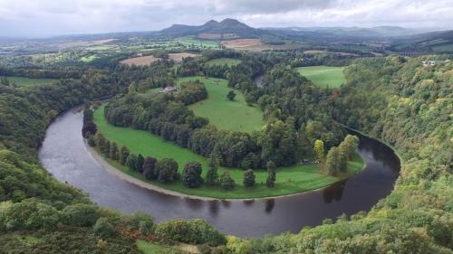 River Landscape in Scotland