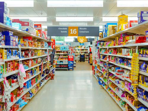 Supermarket Aisle