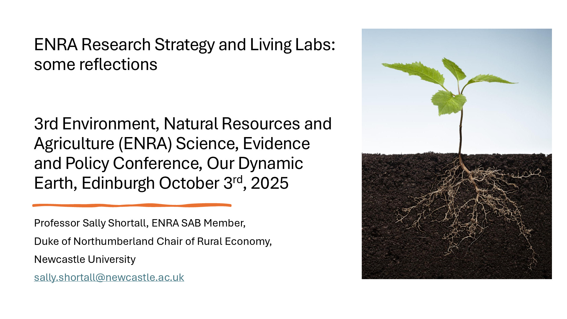 ENRA Conference 2025 - Sally Shortall - Living Labs.pdf