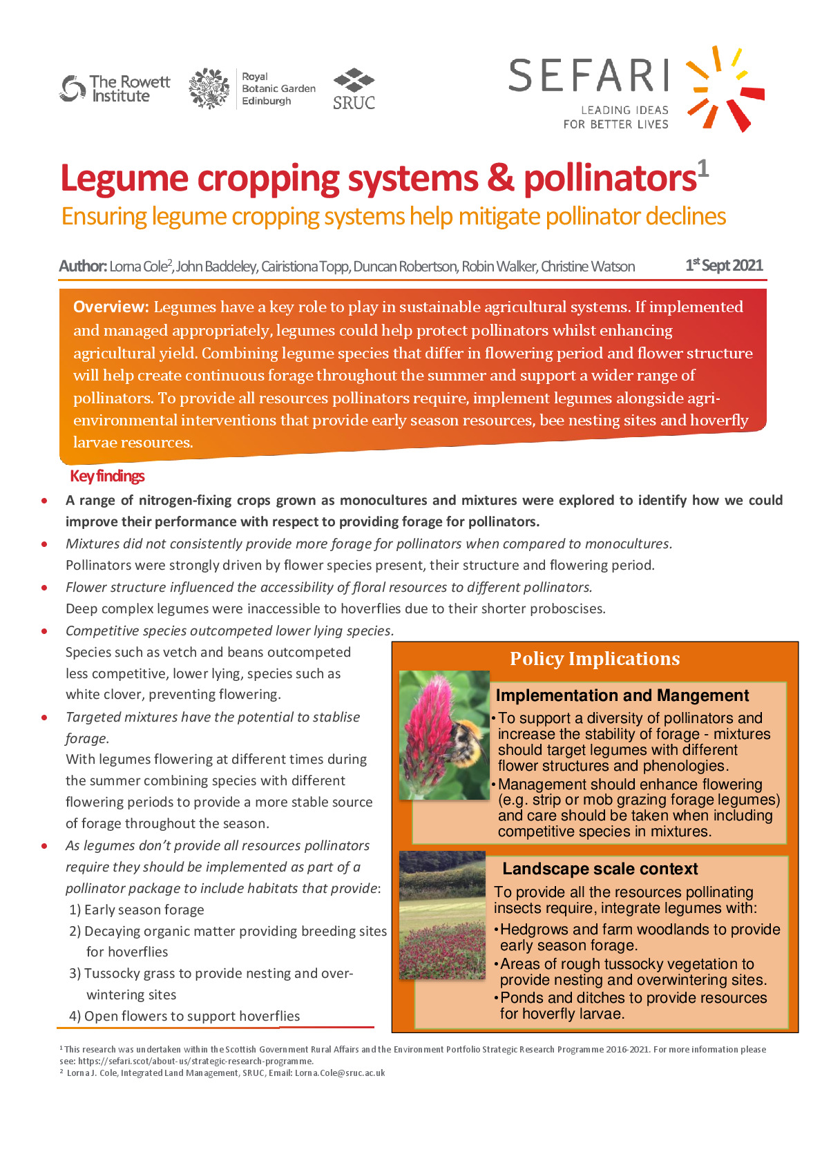 Cole_Legumes SEFARI Briefing Report.pdf