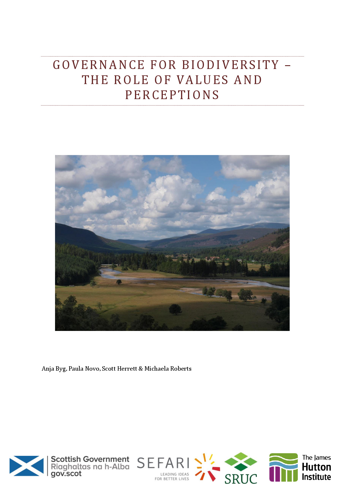 Governance for biodiversity interviews - report.pdf