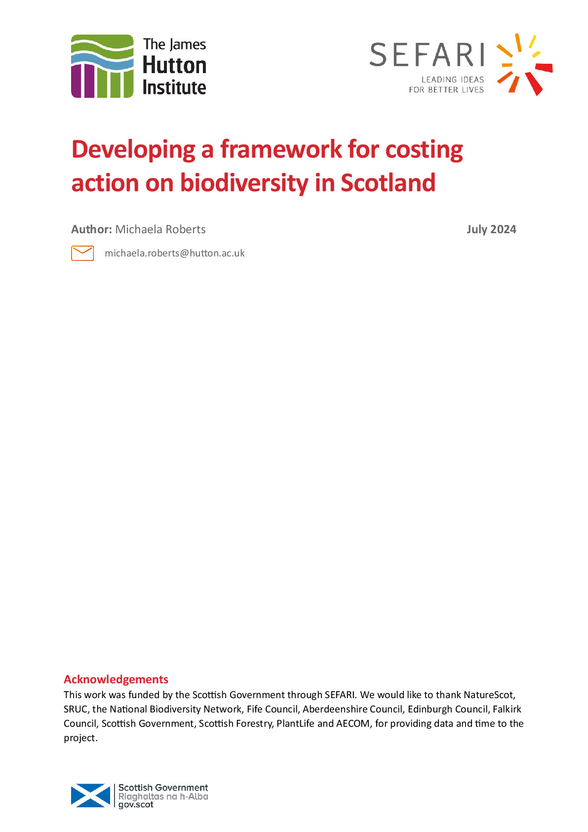 SEFARI Fellowship - BIP- Biodiversity Costing Framework report Final formatted.pdf