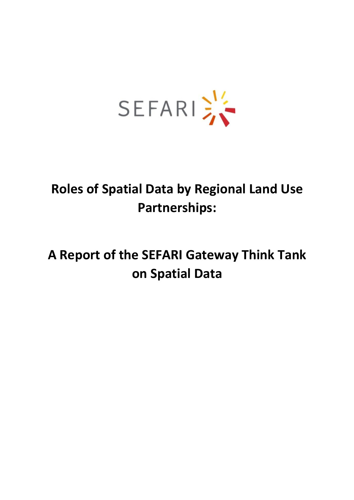 SEFARI Think Tank on Spatial Data for RLUPS(Draft).pdf