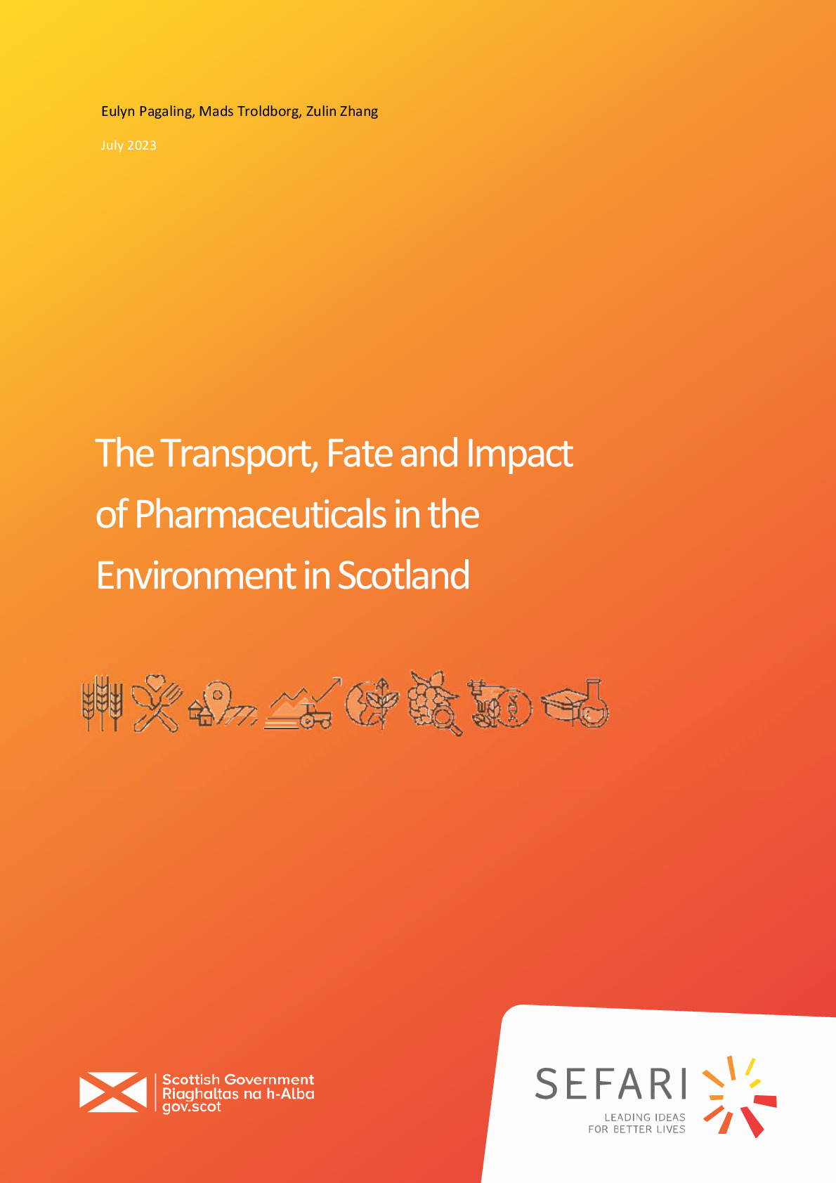 The Transport, Fate and Impact of Pharmacueticals in the Environment in Scotland.pdf