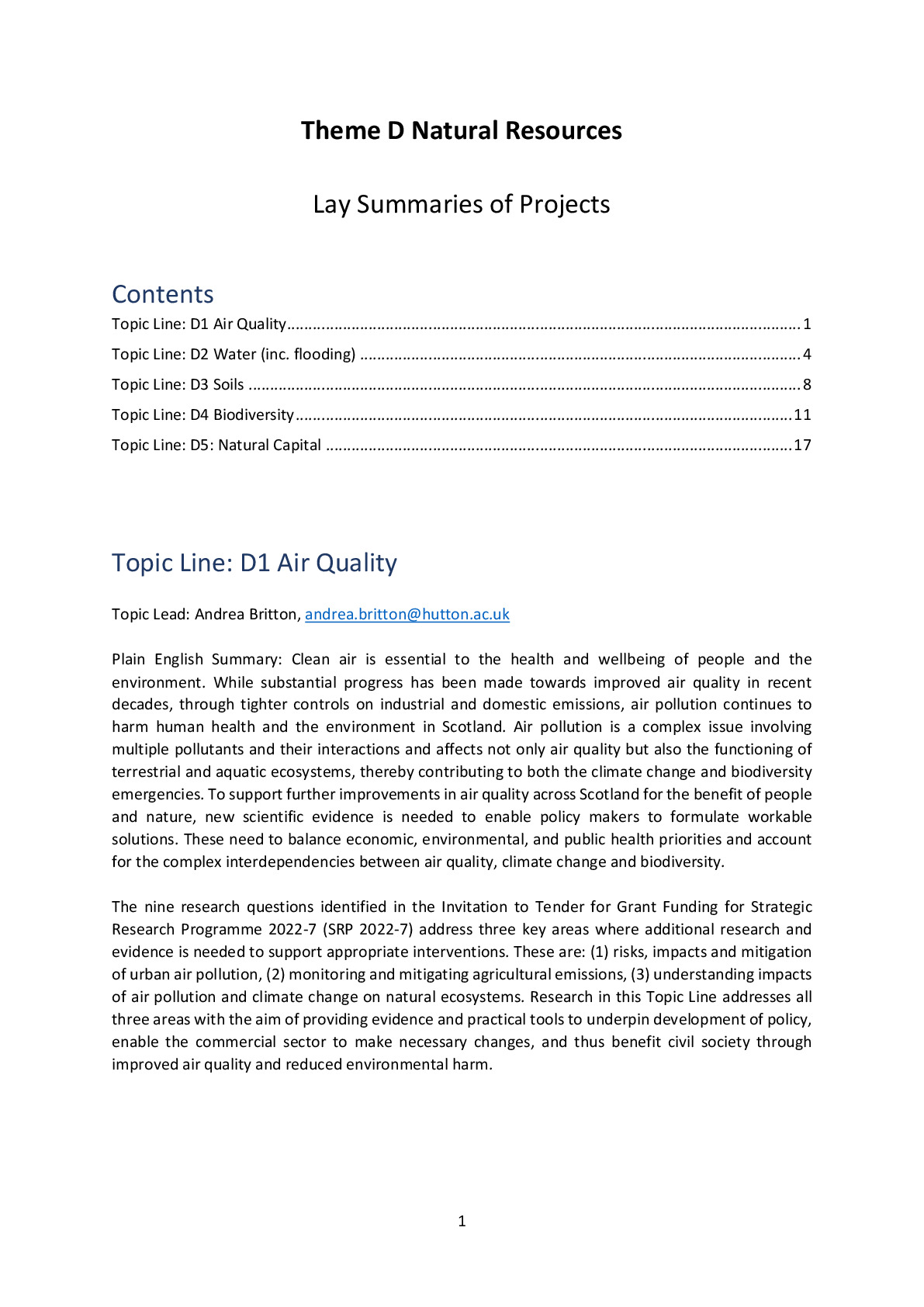 Theme D Lay Summaries.pdf