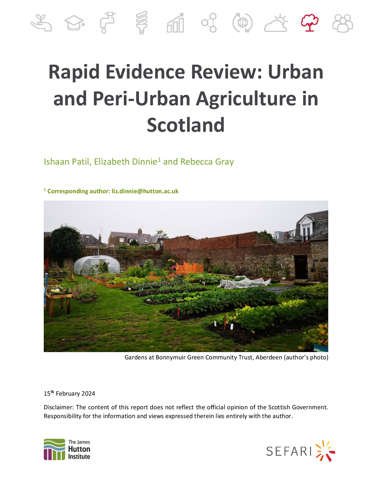 Urban and Peri-Urban Agriculture in Scotland - Rapid Evidence Review Report.pdf