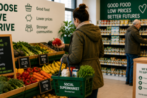 Social supermarket image