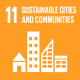 Sustainable Development icon: sustainable cities and communities Sustainable Development icon: sustainable cities and communities