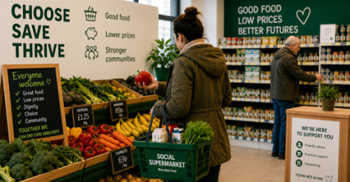 Social supermarket image